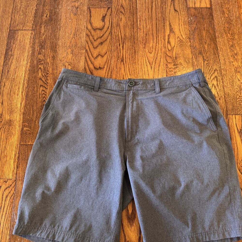Orvis Shorts Men's 36 Blue Gray Lightweight Quick Dry Pockets‎ Stretch Preppy